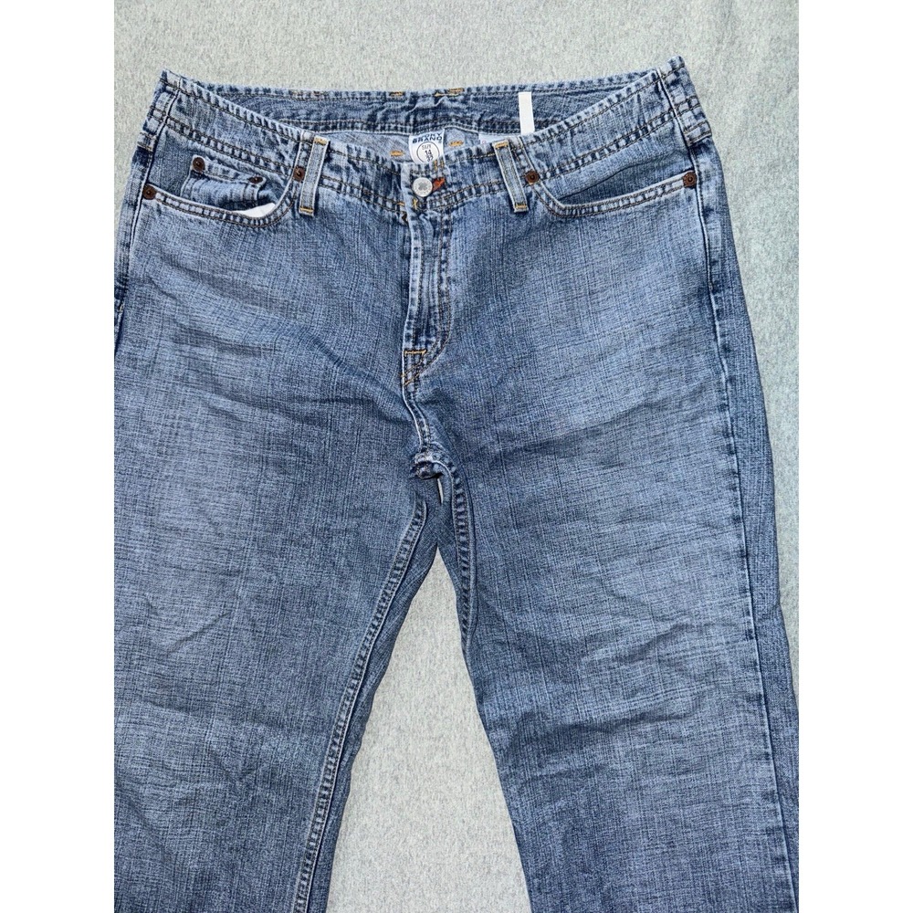 Lucky Brand Dungarees by Gene Montesano Denim Wonder Jean Vintage USA Size 34 - Picture 2 of 11